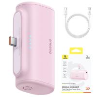 Powerbank Baseus Compact USB-C Version 5000mAh 20W PD Pink P10068306413-00 in Blister