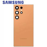 Samsung Galaxy S24 Ultra S928 Back Cover + Camera Glass Orange Service Pack