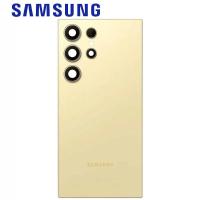 Samsung Galaxy S24 Ultra S928 Back Cover + Camera Glass Yellow Service Pack