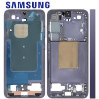Samsung Galaxy S24 S921 Middle Frame + Side Key Violet Service Pack