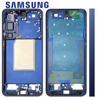 Samsung Galaxy S25+ S936 Middle Frame + Side Key Navy Service Pack