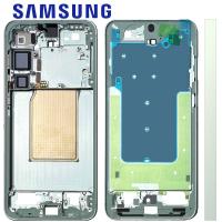 Samsung Galaxy S25+ S936 Middle Frame + Side Key Mint Green Service Pack