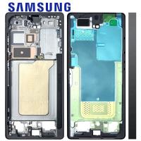 Samsung Galaxy S25 Ultra S938 Middle Frame + Side Key Black Service Pack