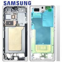 Samsung Galaxy S25 Ultra S938 Middle Frame + Side Key White Service Pack