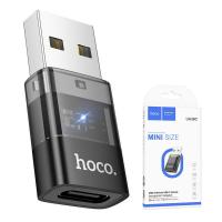 USB-C to USB-A Adapter Hoco UA36C Black in Blister