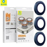 Blueo Original Metal Frame Lens Protector Glass NPB27 iPhone 17 Pro / 17 Pro Max Blue In Blister