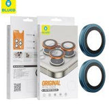 Blueo Original Metal Frame Lens Protector Glass iPhone NPB27-17 Blue In Blister