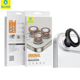 Blueo Original Metal Frame Lens Protector Glass iPhone NPB27-17-Air Black In Blister