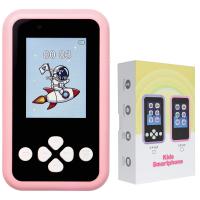 Game Console For Kids With IPS Display 2,4&quot; With Buttons KDC-0027A Pink In Blister