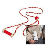 Chain / Rope with holder GLAMOUR Fit All Models 80MM Max Width Red In Blister