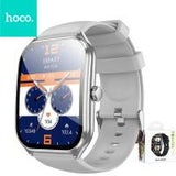 Smartwatch Hoco 1,96" AMOLED IP67 With Call Function Y28 Silver In Blister