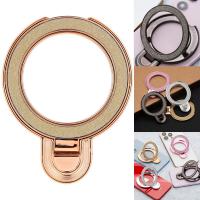 Phone Stand CIRCLE GLITTER - Stick-On - Gold In Blister