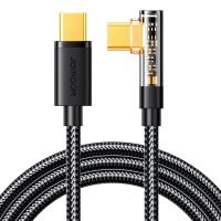 USB-C to USB-C Cable Joyroom S-CC100A6 Angled 100W 5A 1.2m Black In Blister