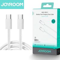 USB-C to USB-C Cable Joyroom S-A45 60W 3A 1m White In Blister
