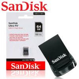 SanDisk Ultra Fit USB 3.1 Flash Drive 64GB SDCZ430-064G-G46 In Blister