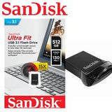 SanDisk Ultra Fit USB 3.1 Flash Drive 512GB SDCZ430-512G-G46 In Blister
