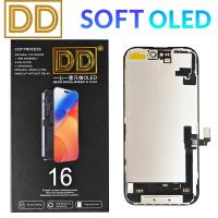 iPhone 16 Touch+Lcd+Frame Black DD Soft Oled