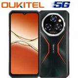Oukitel WP55 5G Rugged Phone 6.6' HD+ Display 11000mAh 108MP Camera 12+24/256GB Orange In Blister