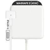 45W MagSafe 2 Power Adapter With Cable (T-Style) For MacBook Used OEM Grade A/B Original