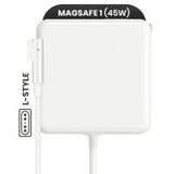 45W MagSafe 1 Power Adapter With Cable (L-Style) For MacBook Used OEM Grade A/B Original