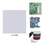 Pre Cut Thermal Pads Mosfet Coil (6 x 6 x 1 mm) (100 Pack)