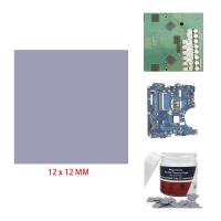 Pre Cut Thermal Pads SSD-RAM- IC (12 x 12 x 1 mm) (100 Pack) (PolarTronix)