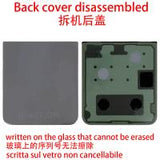 Samsung Galaxy Z Flip 5 F731 Back Cover Graphite Developer Version Disassembled Grade A