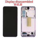 Samsung Galaxy S23 S911 Touch + Lcd + Frame Lavender Disassembled Grade B