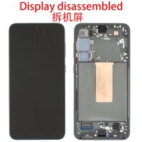Samsung Galaxy S23 Plus S916 Touch + Lcd + Frame Green Disassembled Grade B