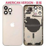 iPhone 13 Pro Max Back Cover + Frame Gold Dissembled Grade A Original - US Version