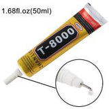 Multi-Purpose Glue Adhesive T8000 (50ml / Clear) (Zhanlida)
