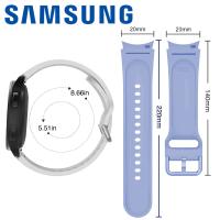 Silicone Strap For Samsung Galaxy Watch 6/5/5 Pro/4 classic 44/40/43/47/46/42/45MM Blue M/L Used Like New Original