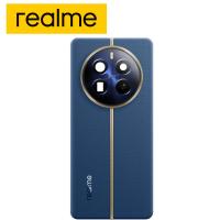 Realme 12 Pro + 5G Back Cover + Camera Glass Blue Service Pack