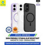 Blueo Skin Friendly Stain & Slip Resistant Magnetic Case BL058 iPhone 17 White