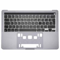Macbook Pro 13" (2020) A2338 EMC 3578 Keyboard+Frame Gray Grade A German Layout 100% Original