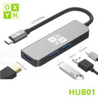 OXYN HUB01 USB C 4 IN 1 - BYL2011