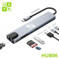 OXYN HUB06 USB C 8 IN 1 - BYL2017L