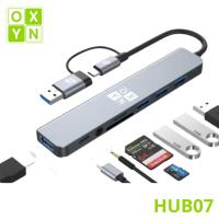 OXYN HUB07 USB 3.2/C 8 IN 1 - BYL2218TU