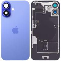 iPhone 16 Back Cover + Wireless Charge + Flex Flashlight Blue Original Refurbished
