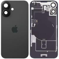 iPhone 16 Plus Back Cover + Wireless Charge + Flex Flashlight Black Original Refurbished