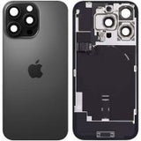 iPhone 16 Pro Back Cover + Wireless Charge + Flex Flashlight Black Original Refurbished