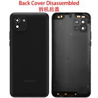 Samsung Galaxy A03 A035 Back Cover + Camera Glass + Side Key Black Disassembled Grade A