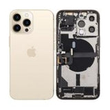 iPhone 13 Pro Back Cover + Frame Full Flex Complete Gold Disassembled Grade A Original
