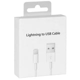 Iphone cable usb-a to lightning in box no logo