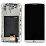 lg g3 d855 touch+lcd+frame white