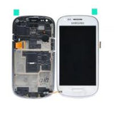 samsung galaxy s3 mini i8190 8200 touch+lcd+frame white