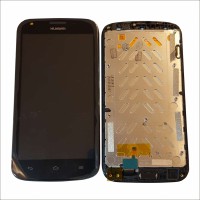 huawei y600 touch+lcd+frame black original – Phonepartseurope