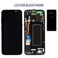 Samsung G950f Galaxy S8 Touch+Lcd+Frame Black Service Pack