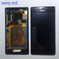 Sony Xperia M2 2303 D2305 D2302 D2306 Touch+Lcd+Frame Black Original