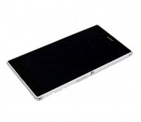 Sony Xperia Z Ultra Xl39h C6802 touch+lcd+frame white